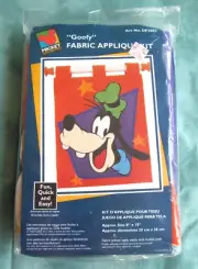 Vintage " Goofy " Sealed Fabric Applique Kit - DF2003