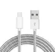 MicroUSB 10ft USB Cable Charger Cord Power Wire Long Sync for Cell Phones