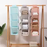 Wardrobe Hanging Storage Bag Multi-layer Clothing Underwear Dormitory Space Save