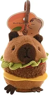 Stuffed Animal Keychain,Bag Pendant Capybara Plush Doll | Stuffed Animal Keyholder, Backpack Pendant Cartoon Doll Keychain for Kids