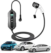 X-CAR Type 2 Portable EV Charger 10 Amp 2.4KW Australian Plug 5 Meters for Tesla Model 3 Model Y BYD ATTO3 Polestar MG EV Accessories