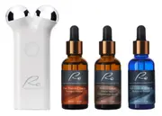 Re Microcurrent Face Lift&Tone Massager+Serum Trio_VitaminC_Retinol_Hyaluronic