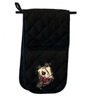 Pocket Aces Bullets Texas Holem Poker - Mitt Glove Mitts Double Oven Gloves
