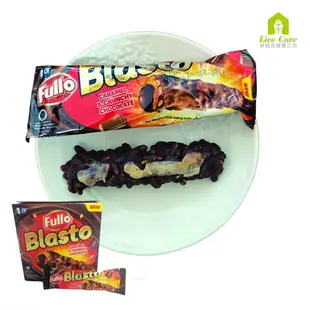 印尼 Fullo Blasto芙洛香脆米餅/大魔法爆漿巧克力棒 (盒裝15入)買5盒送1盒 巧克力口味
