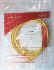 EMERSON 73-7314-6 BNC TO RCA YELLOW 6FT. *NEW IN A FACTORY BAG*