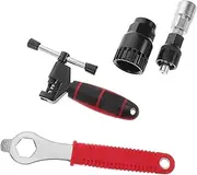 ibasenice 1 Set Professional Bike Tool Kit Multi Function Crank Puller and Shaft Remover for Efficient Bicycle Repairs Compact and Portable Bike Maintenance Tools