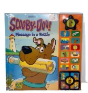 Scooby-Doo! MESSAGE IN A BOTTLE Interactive Play-A-Sound Book 2004 - New sealed!