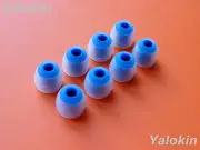 8 pcs Small (C-BL) Replacement Eartips Earbuds Gels for Jaybird X3 Earphones