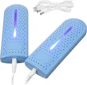 [SAFIGLE] Shoes Dryer Shoe Cleaner Instant Shoe Cleaning Bag Sneaker Tumble Dryer Boot Dryer Shoe Dryer Suede Cleaner Shoe Glue Shoe Re Sole Shoe Deodorizer Spray Sky-blue Abs
