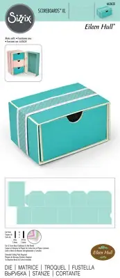 Sizzix ScoreBoards XL Die - Box, Stacking Drawer by Eileen Hull : June 2024 Rel