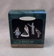 KING OF THE FOREST - WIZARD OF OZ 1997 HALLMARK KEEPSAKE ORNAMENT NIB
