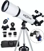 Telescope 80Mm Aperture 600Mm - Astronomical Portable Refracting Telescopes Full