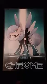 My Little Pony Chrome Poster