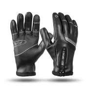 Touch Screen Full-finger Thermal Windproof Cycling Gloves Anti-Slip Waterproof Bike Gloves