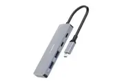 mbeat Elite 4-Port (2 USB-A + 2 USB-C) 10Gbps USB-C Compact Travel & Office Hub