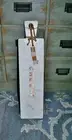 WILLIAMS-SONOMA MARBLE AND COPPER CHEESE BOARD WITH KNIFE
