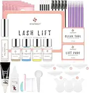 Aikvigss Eyelash Lifting Set, Upgraded Packed Full Eyelash Perm Kit, Eyelash Lifting & Perm, Professional Eyelash Extension, Eyelash Lifting, Eyelash Curling, Suitable for Salon