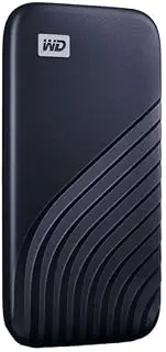 Western Digital My Passport™ SSD, 500GB, Blue color, USB 3.2 Gen-2, 1050MB/s (Read) and 1000MB/s (Write)