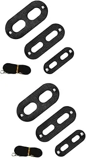 Sosoport 2sets Practical Lizard Harness Cable 3 Sizes Reptile Harness Pet Hauling Compact Design 3pcs*2