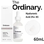 【THE ORDINARY 】HYALURONIC ACID 2%+ B5 玻尿酸2%+維生素B5 60ML 玻尿酸