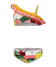 Dolce Gabbana Kids Floral-Printed Two-Piece Bikini Set 10Y Multicolor