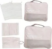 FRCOLOR 1 Set Travel Storage Bags Luggage Packing Bag Versatile Drawstring Pouches Lightweight and Durable Organizers for Clothes and Shoes for Tidy Suitcase Arrangement