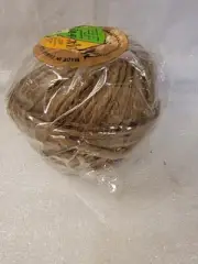 Vintage Mactivity Macrame Jute Cord Yarn 70 yds 5 ply 5mm brown Style #9521