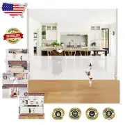 Extra Tall 42-Inch Retractable Safety Gate – Durable Mesh for Pets & Children