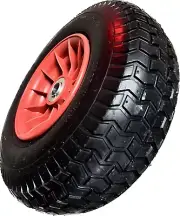 NEW Pneumatic Wheelbarrow Wheel 16"-6.5-8 Cart Trolley Barrow Spare 25.4mm Bore