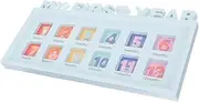 ANDRESLAD 12 Milestone Photo Frame Month Growth Display Modern Picture Frame for Home Decoration Cherishing Memories Compact Design for Photos