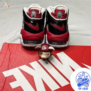 Nike Air More Uptempo 紅黑 大AIR GS 女 415082-600