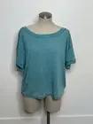 Teal Free People Backless Top XS