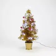 36" LED FIBER OPTIC CHRISMTAS TREE LED OneHundred80Degrees EM2041 SuPeR PreTTy!