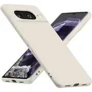 MCC Google Pixel 9 5G Soft Liquid Silicone Shockproof Case Cover [White]
