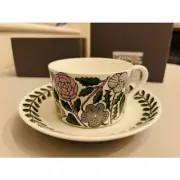 Kagoshima Mutsumi x Gustavsberg Teacup and Saucer Set