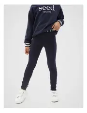 [Seed Heritage] Core Terry Legging in Midnight Blue