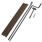PlumBOSS 9 Metres (30ft) Coil Spring Drain Rod Set FRH30