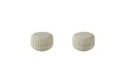 2PK Linen House Macaron Natural Votive Tea Light Candle Holder 7cm Home Decor