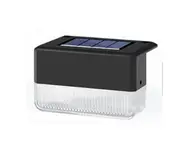 L44 Solar Garden Warm Light Waterproof Landscape Terrace Decorative Wall Lamp