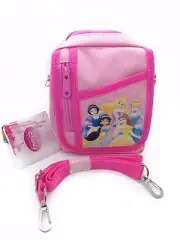 Disney Princess Light Pink Camera Pouch Bag Wallet Purse with Shoulder Strap