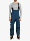 North Face Mens Full Zip Bib Pant SMALL Summit L5 Futurelight Blue NEW $600