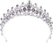 [BESTYASH] Gold Jewelry for Women Crowns Bridesmaid Jewelry Bridal Tiaras for Wedding Bridal Necklace Bride Headpiece Tiara Bridal Crown Crown Cake Zinc Alloy Silver