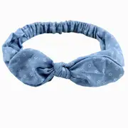 3PCS Bow Headband Summer Women Cute Rabbit Ears Headband Star Striped Bowknot Hair Bands Elastic Turban Girls Hairband
