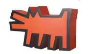 Keith Haring, Barking Dog, Red /Original Sculpture By Medicom In Unopened Box