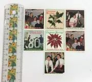 The Omaha Home for Boys - 80 Year Anniversary Christmas Stamps Qty 7