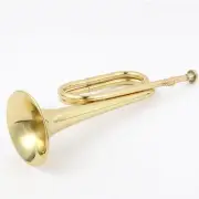 Cavalry Trumpet Marching Bugle Blowing Bugle Trumpet Prop Instrument for School