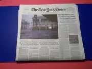 'HURRICANE IAN' 'AARON JUDGE HITS HR #61' NEW YORK TIMES 9/29/22