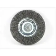 Replacement 6" Inch Diameter Round Steel Wire Brush Wheel for Bench Grinder