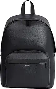 [Calvin Klein] CK MUST ROUND BP Backpack, Black, One Size
