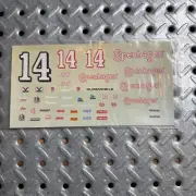 Water slide Decals | 1:25 #14 Copenhagen Oldsmobile